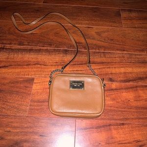 Michael Kors Tan Crossbody Clutch Purse